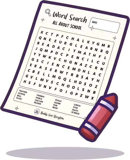 Word Search - School
