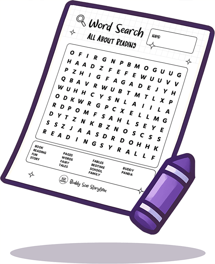 Word Search - All About Reading