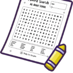 Word Search - All About School