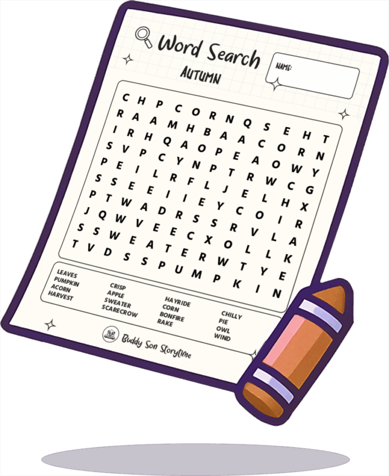 Word Search - Autumn