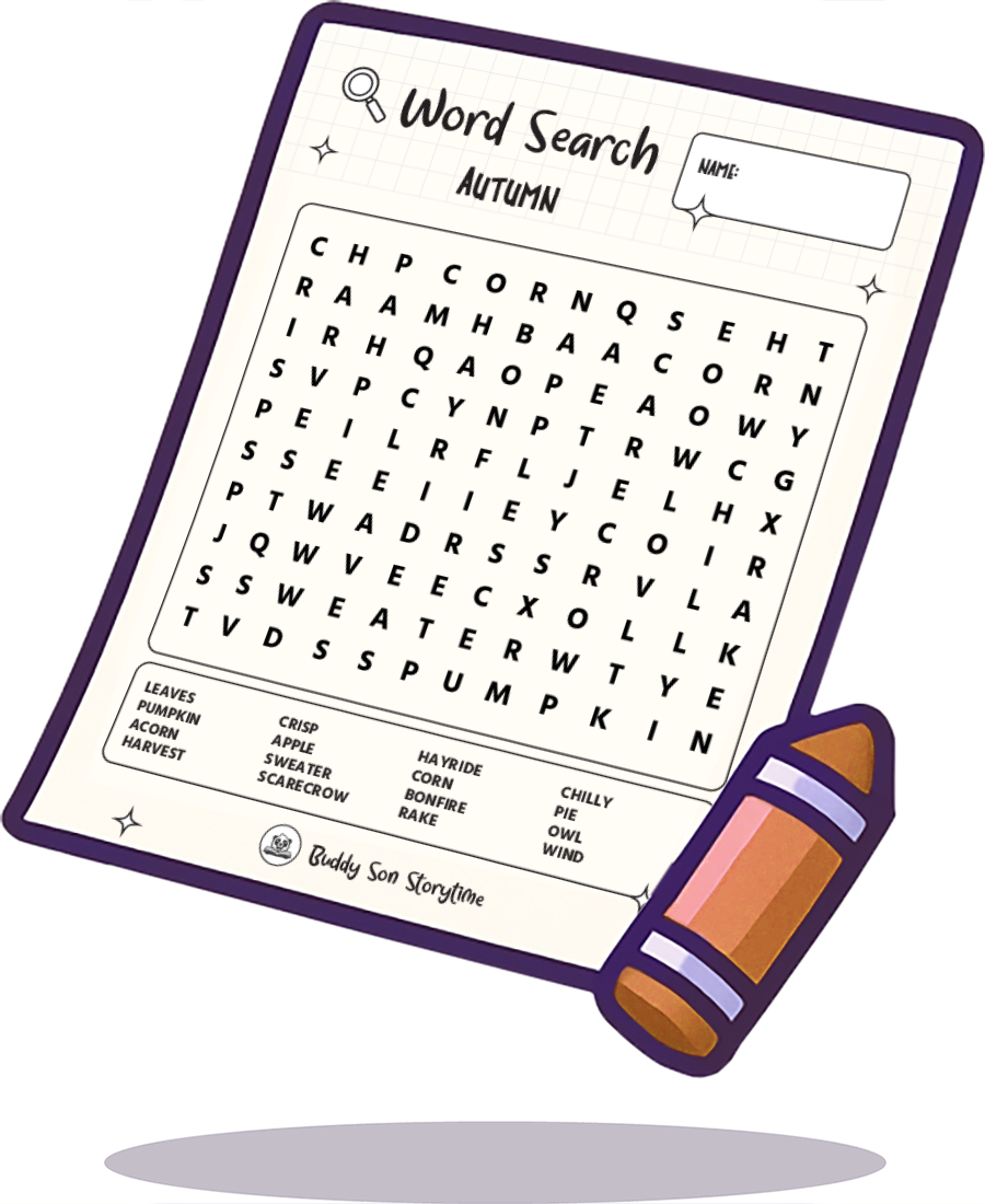 Word Search - Autumn