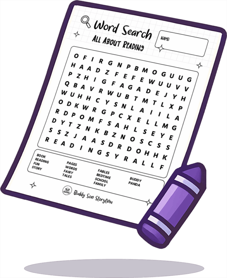 Word Search - All About Reading