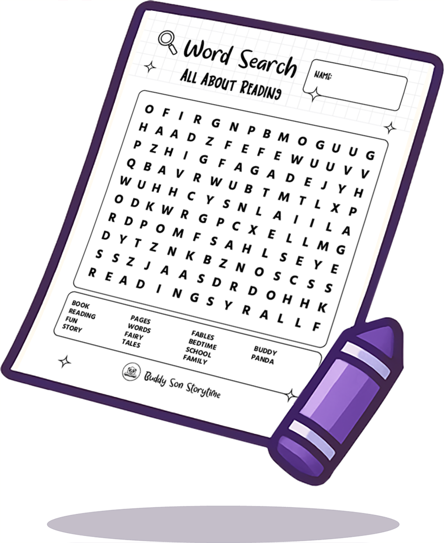 Word Search - All About Reading