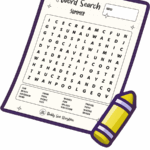 Word Search - Summer