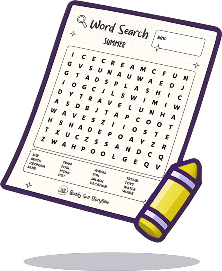 Word Search - Summer