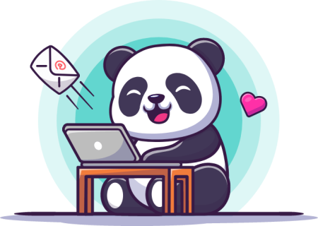 Panda contacting Buddy Son Storytime
